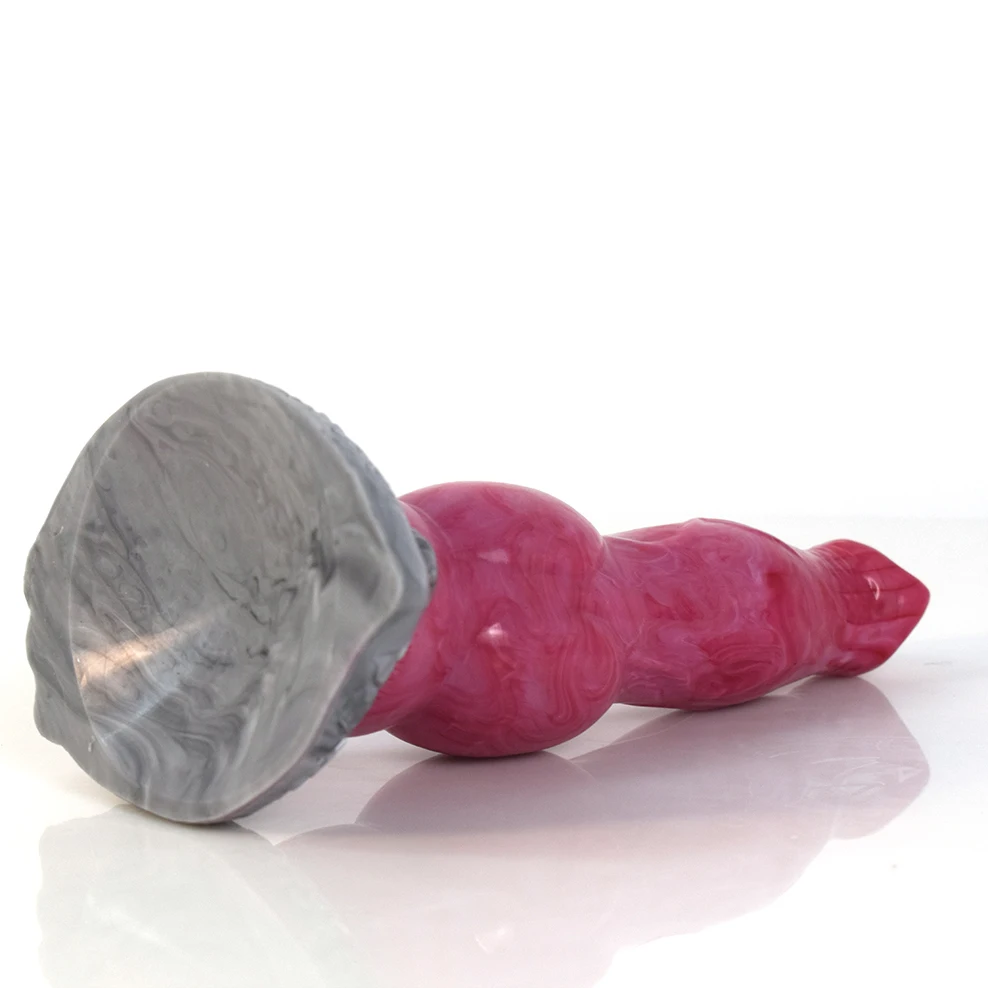 šuns dildo su vakuuminiu puodeliu