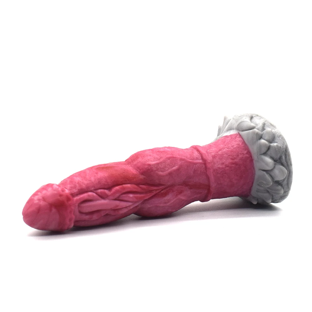 realistinis dildo su vakuumu