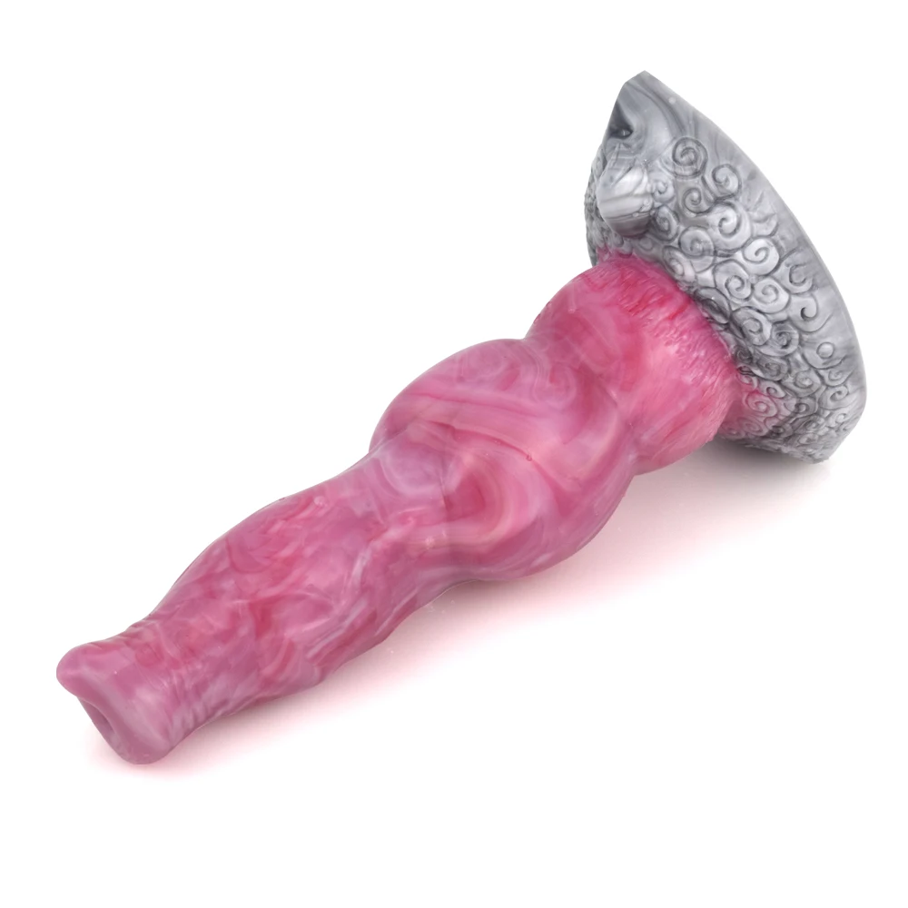 šuns dildo su vakuuminiu puodeliu