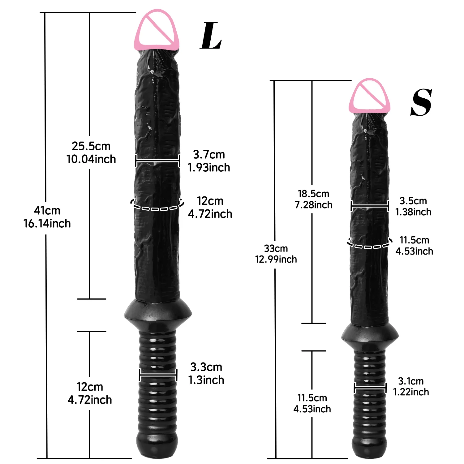 analinis dildo su rankena