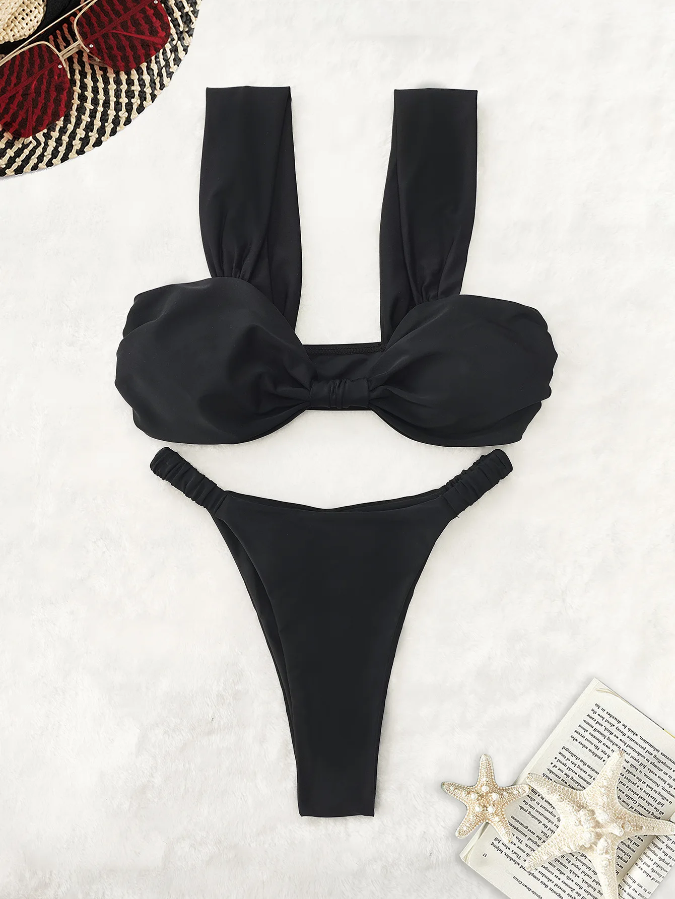 moterų maudymosi kostiumėlis bikini