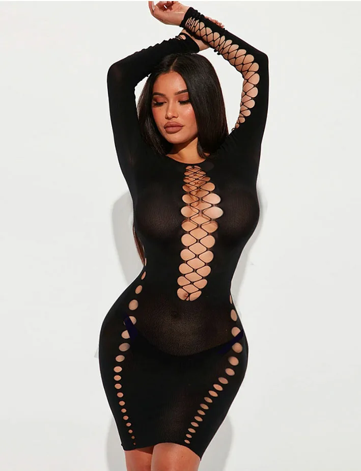 Babydoll naktinė suknelė moterims