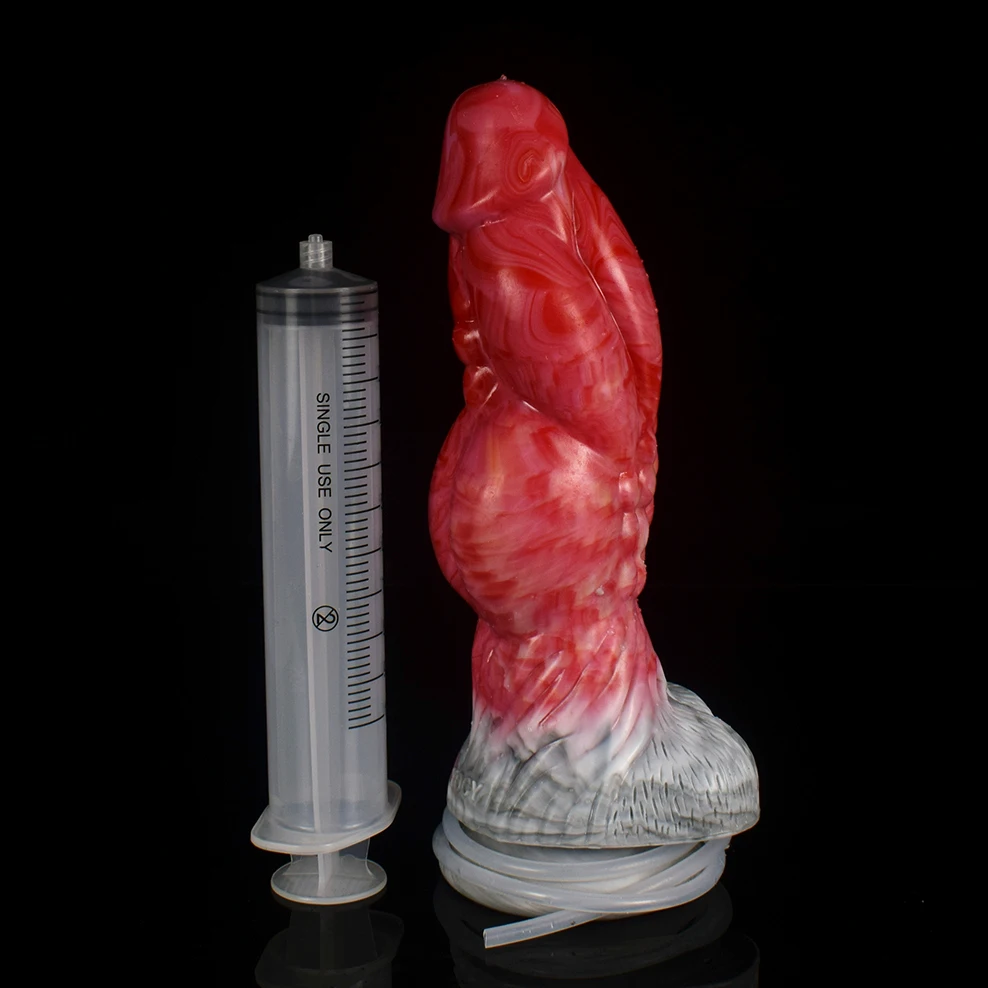 FAAK storas storasai mazgas išsisėdantis dildo su siurbimo puodeliu silikoninis