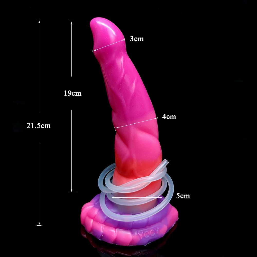 šviesiantis analinis dildo