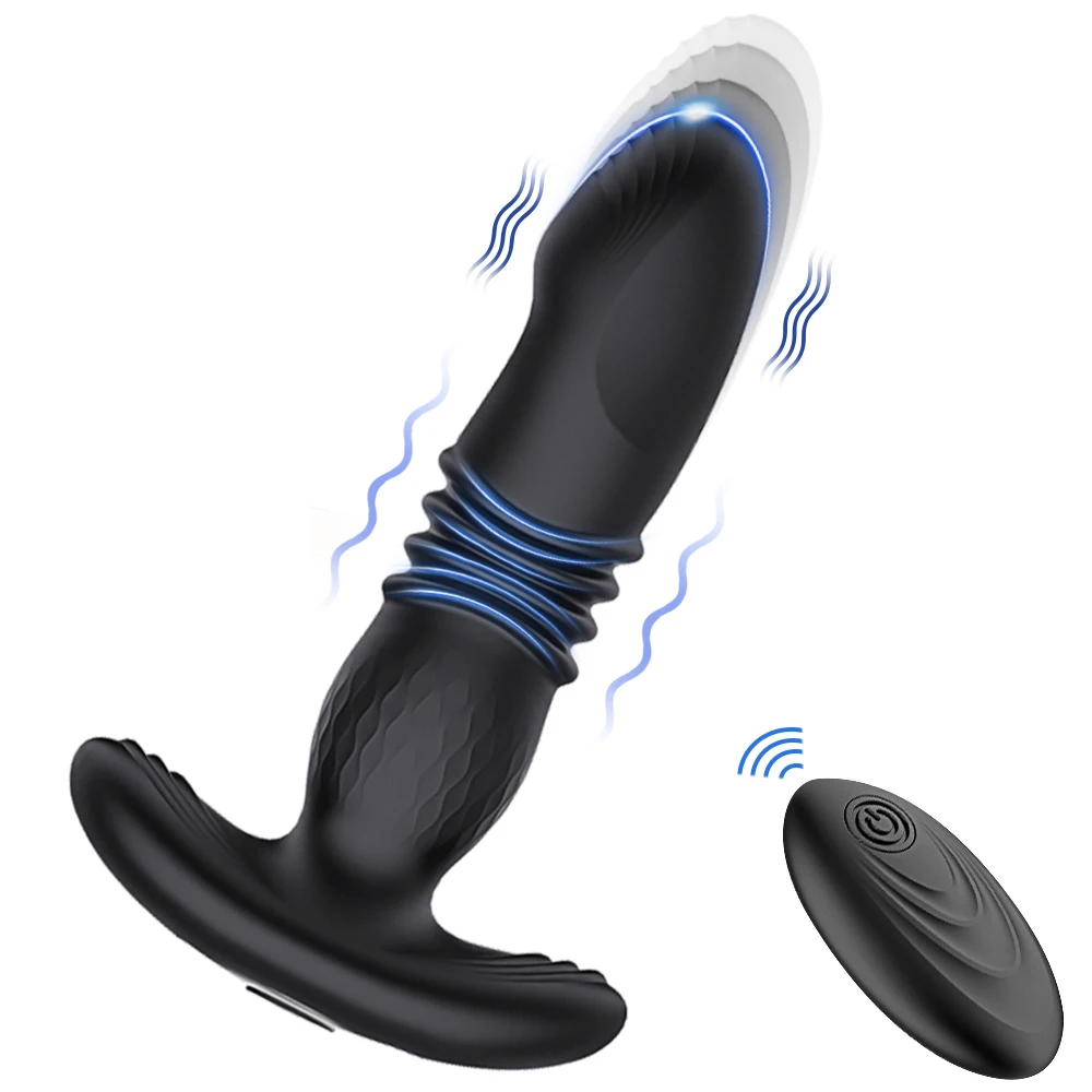 Išmanaus Prostatos Masažo Vibratorius Vyrams su Bluetooth Programėle ir Nuotoliniu Valdymu