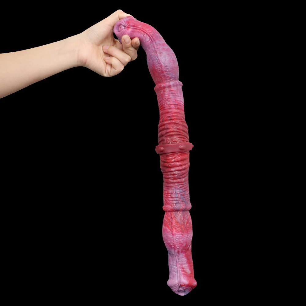 dvigubas dildo analinis