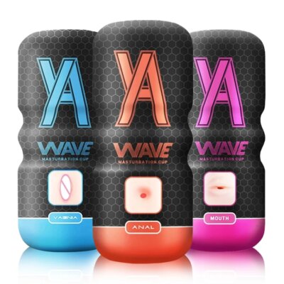 Powerful Sucking Masturbation Cup Realistic Anal Vagina Pocket Pussy Blowjob Massager Male Masturbator Sex Toys for Men 18+ 1