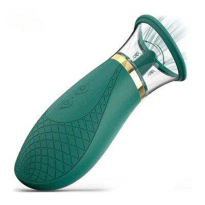 Tongue Licking Clitoris Vibrator Female Nipple Massager Three-Level Suction Vaginal Orgasm Masturbator for Women Adult Sex Toys 1