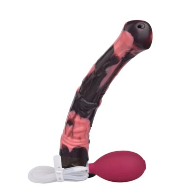 FRKO Giant Flared Horse Squirting Cock Dildo Soft Silicone Ejaculation Penis Anal Plug Vaginal Masturbator Sex Toy for Women Men 1