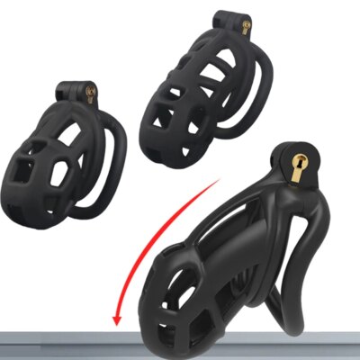 Sex Toys for Men Adult Hot Sale Waist Belt Male Chastity Cock Cage Penis Sleeve Cockrings Erotic Urethral Lock BDSM Bondage Sex 1