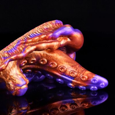 NNSX Octopus Tentacle Fantasy Grinder Sex Toy Soft Silicone Clitoral Stimulation Sex Grinders Bullet Vibrator Female Masturbator 1