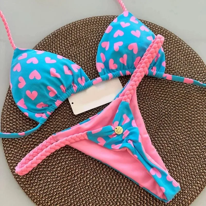 moterų bikini leopardo raštu