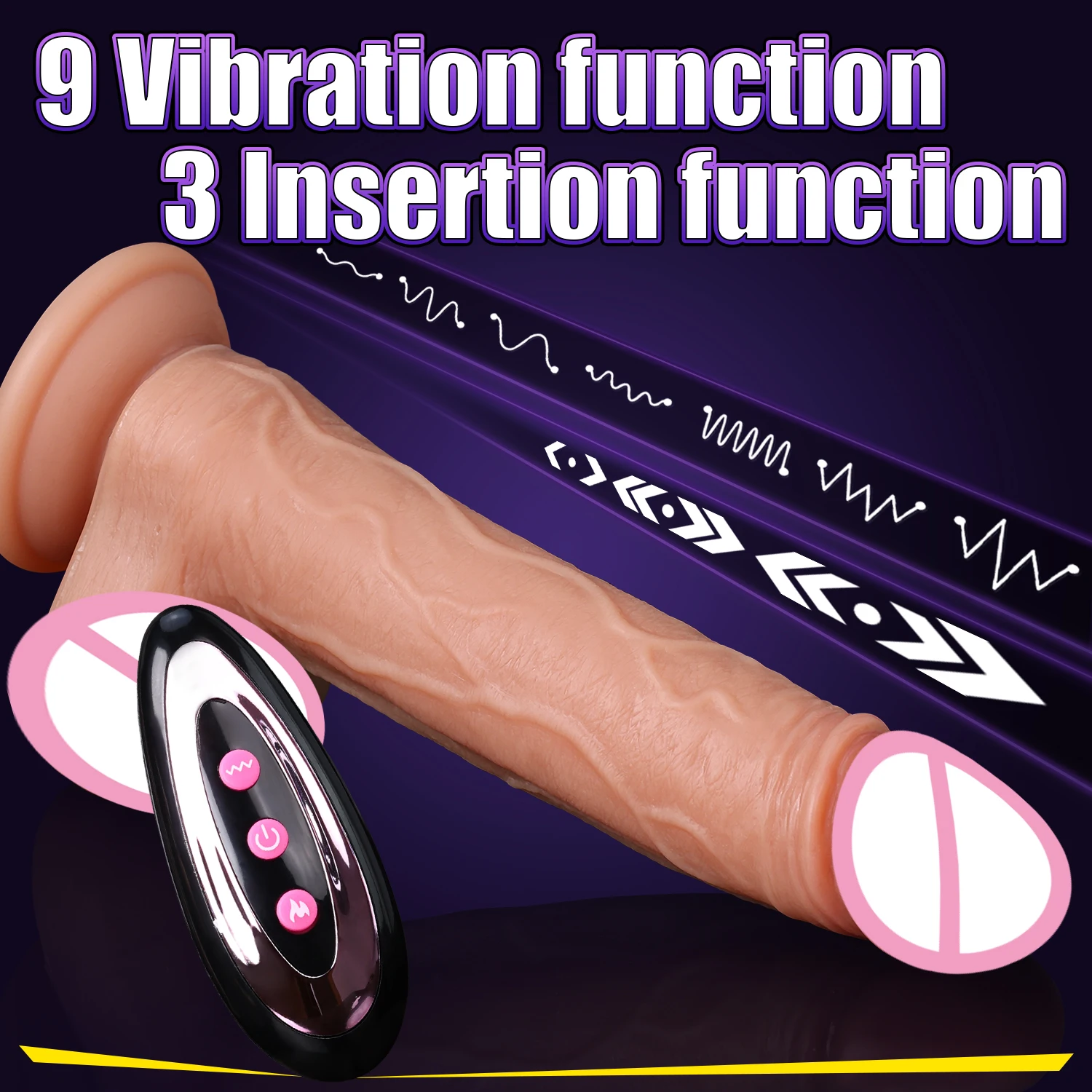 realistinis dildo vibratorius