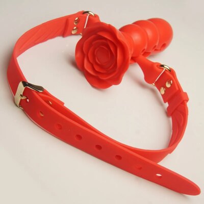 Silicone BDSM Penis Dildo Gag Deep Throat,Open Mouth Gagged Adjustable Depth,Bondage Restraints,Sex Toys for Couples,Role Play 1
