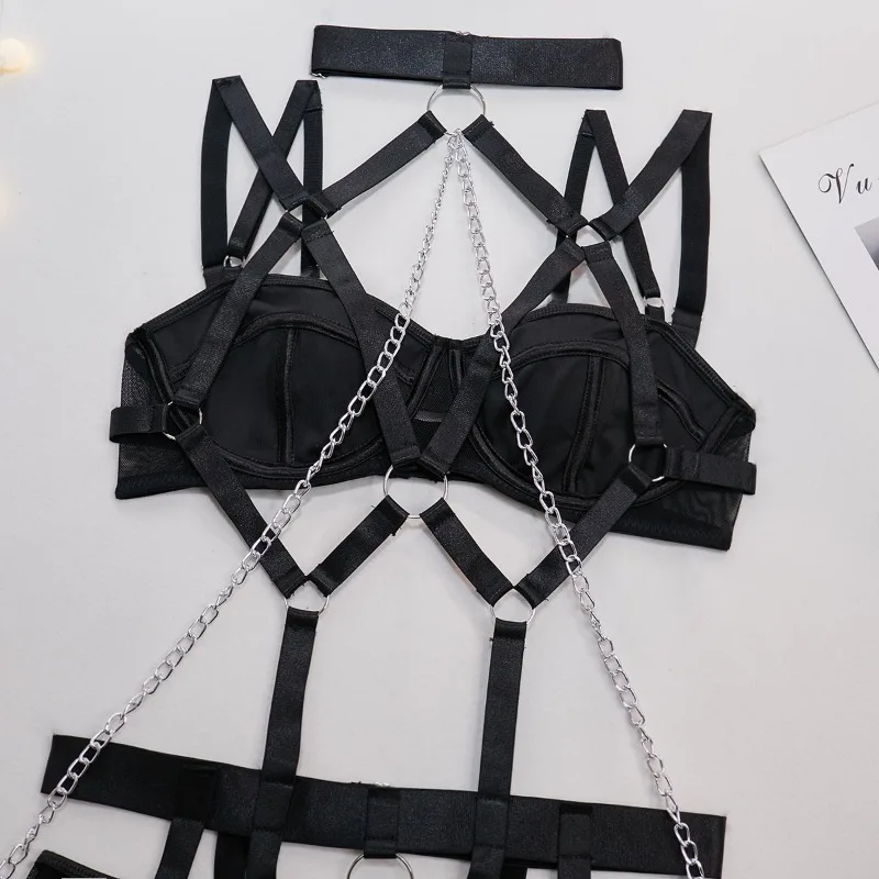 seksuali halter naktinių drabužių rinkinys