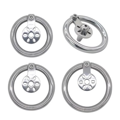 FRRK New Thin Slice 24mm Chastity Cage Small Tight Penis Ring Cock Lock Lightweight Strapon BDSM Sex Toys for Men 성임용품 남성 1
