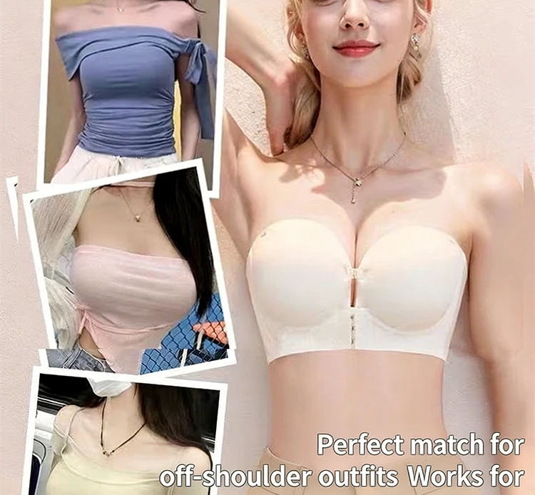nuimamas strapless liemenėlis