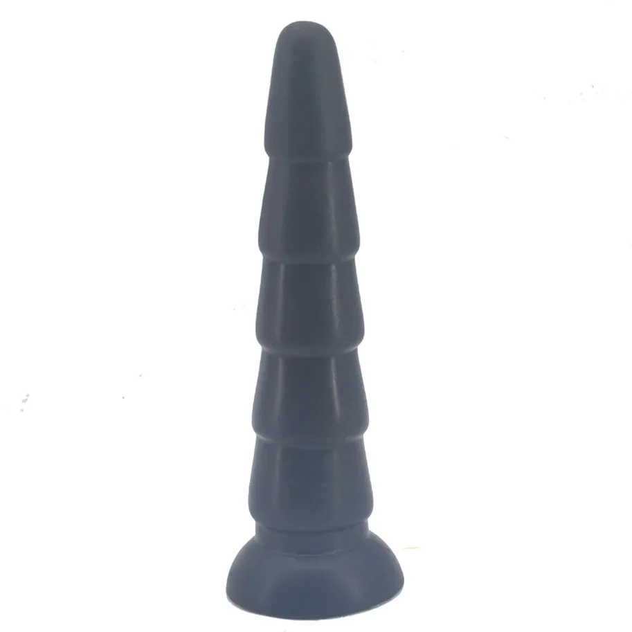 FAAK 10 colių ilgas analinis dildo su mazgais ir siurbimo funkcija vyrams moterims
