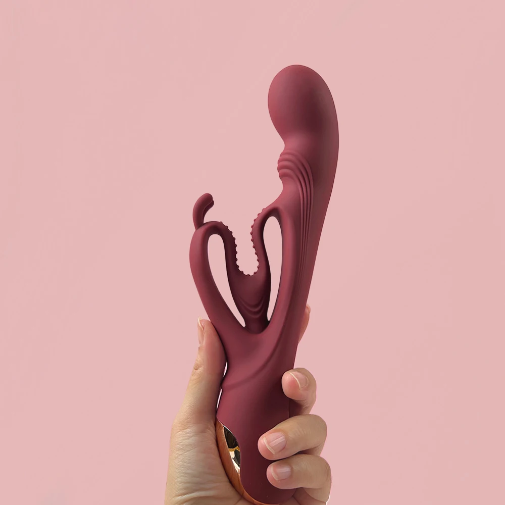 Heart Wave Rabbit vibratorius G-Spot klitorio stimuliatoriumi moterims