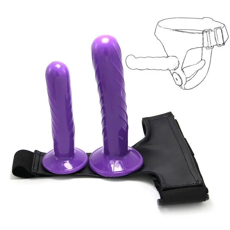dvigubas dildo strapon