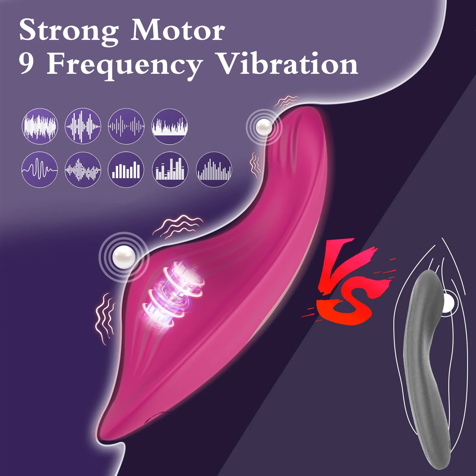vibratorius moterims Bluetooth