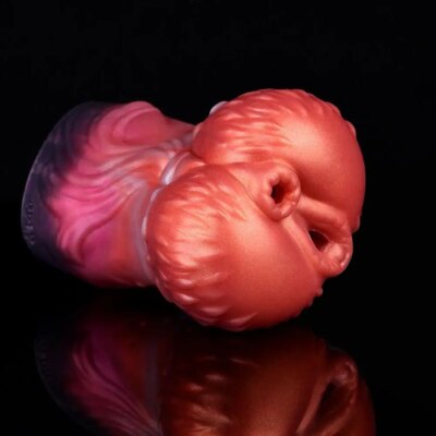 YOCY Fantasy Horse Pussy Men Masturbator Dual Channel Liquid Silicone Sex Toy For Penis Men Eroticos Animal Vaginal Anal 1