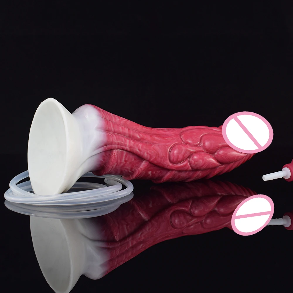 silikoninis dildo su ejakuliacijos funkcija