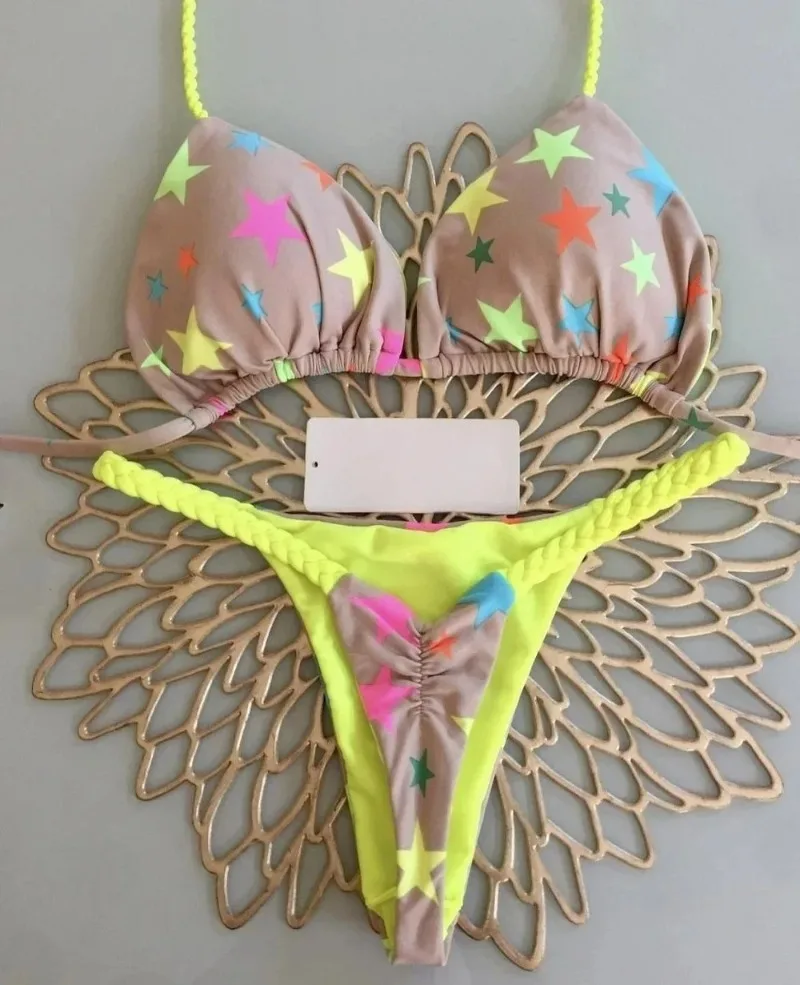 moterų bikini leopardo raštu