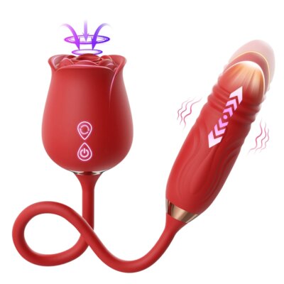 Clit Sucker Vibrator for Women Sucking Clitoris Stimulator with Thrusting Egg Female Masturbation Adult Goods Sex Toy for Women 1
