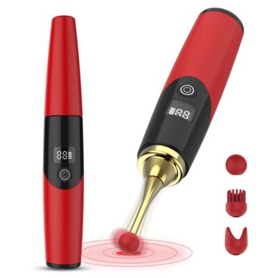 LCD Orgasm Pen Vibrator 12 Mode Vibrating G-Spot Female Clitoris Nipple Stimulator Portable Massager Adult Sex Toys For Women 18 1