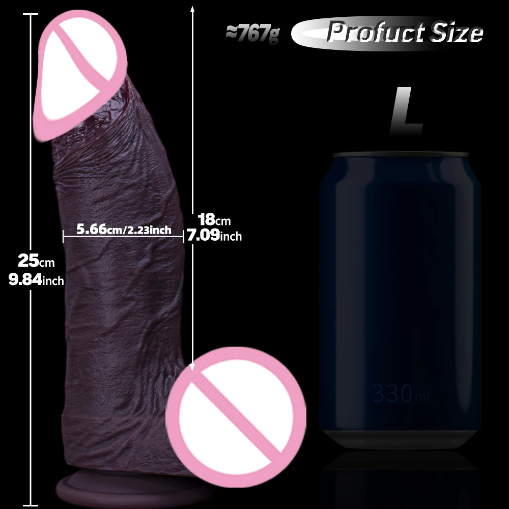 realistinis dildo XXL