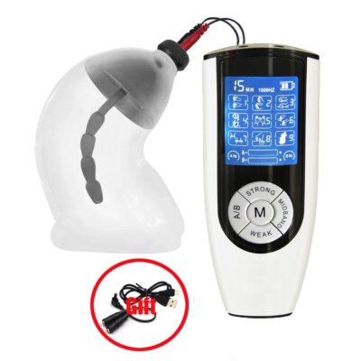 SM Strong Electro Shock Penis Plug Cock Cage Glans Stimulator Urethral Catheter Dilator Electric Male Chastity Medical Sex Tools 1