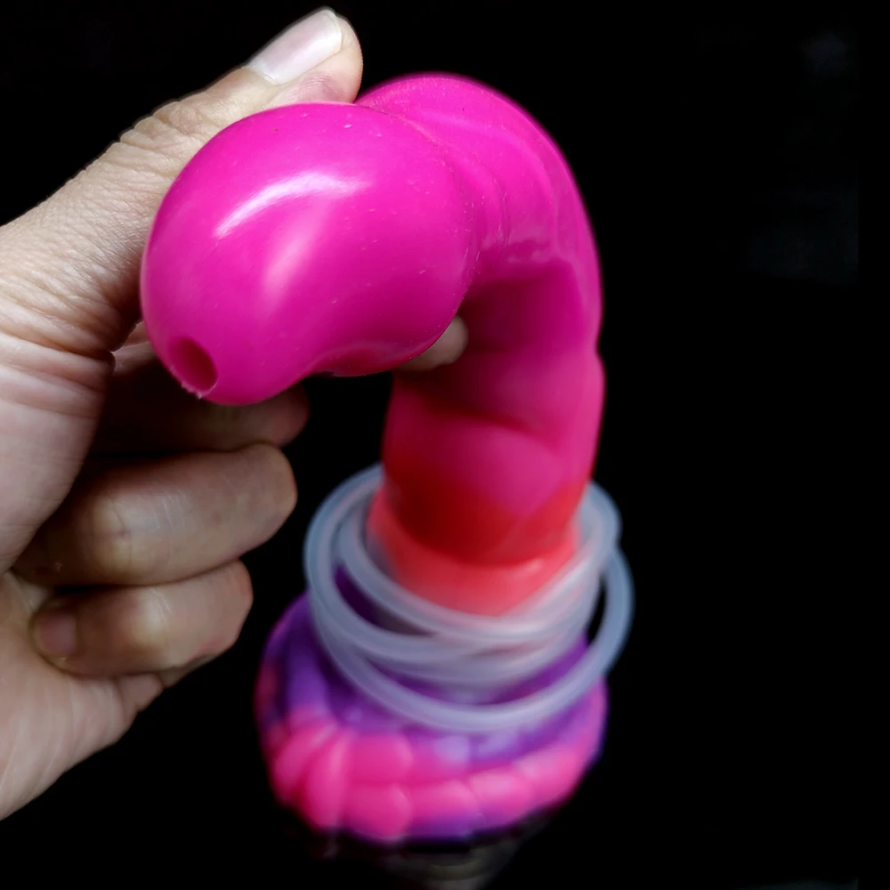 šviesiantis analinis dildo