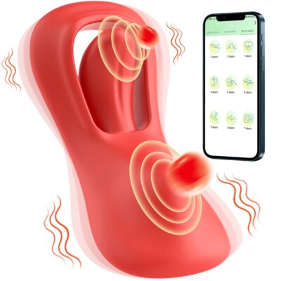 APP Control Tongue Licking Vibrator Wearable Panties G-Spot Stimulator Nipple Vagina Orgasm Pussy Blowjob Sex Toys For Women 1