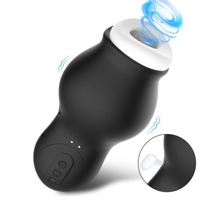 Sucking Masturbator for Men Real Oral Sex Glans Trainer Penis Massage Male Masturbator Cock Vibrating Stimulator Sex Toy for Man 1