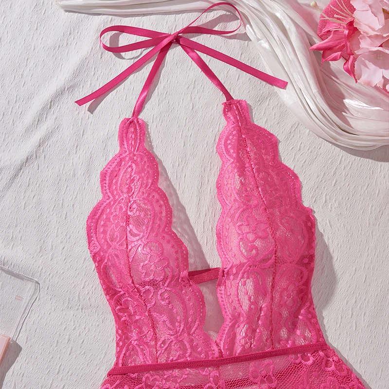 seksuali čipka body suknelė