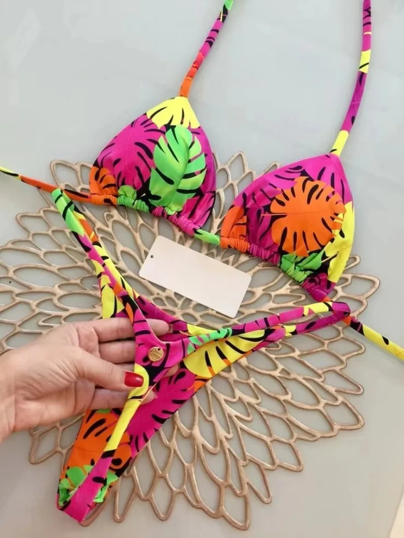 moterų bikini leopardo raštu