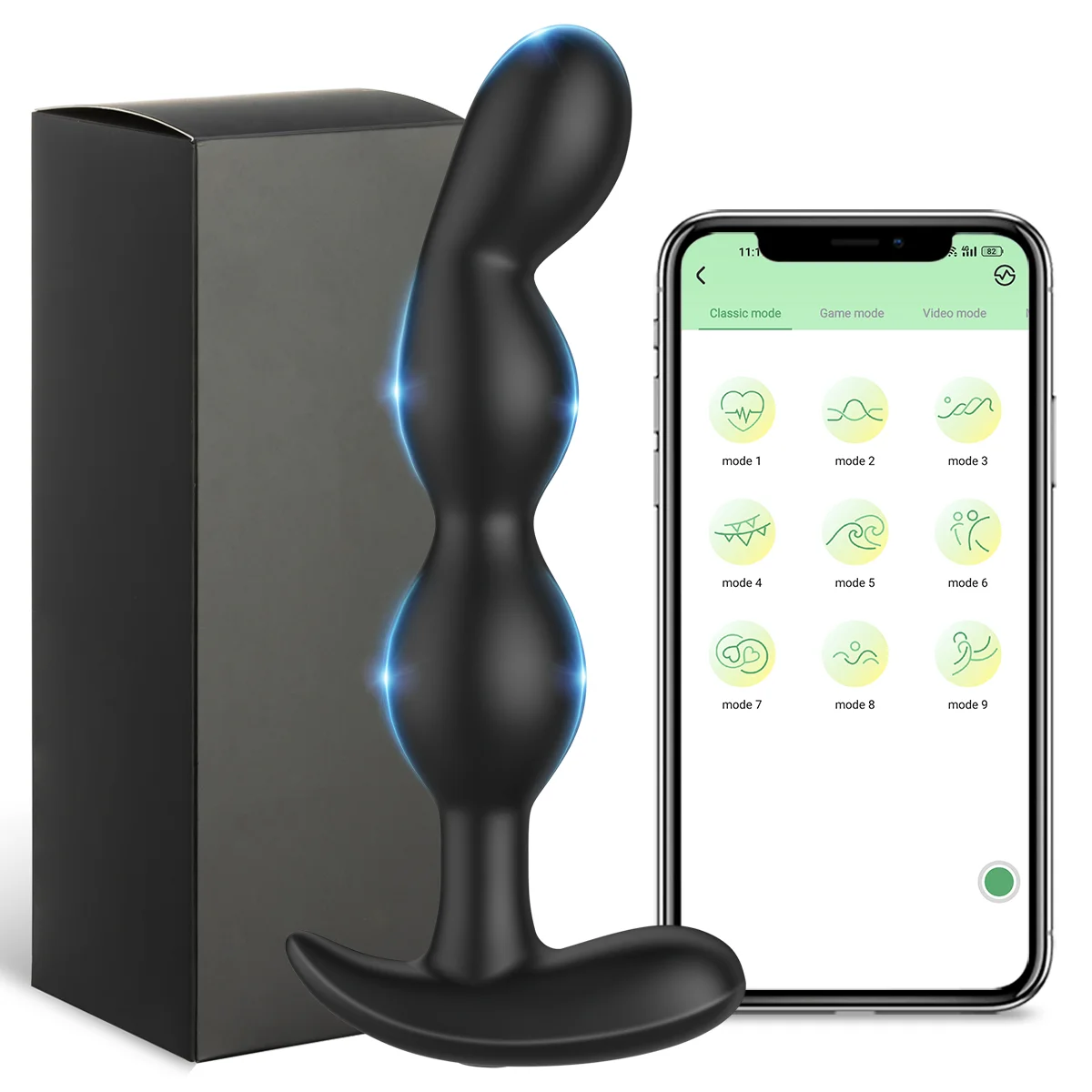 analinis vibratorius Bluetooth