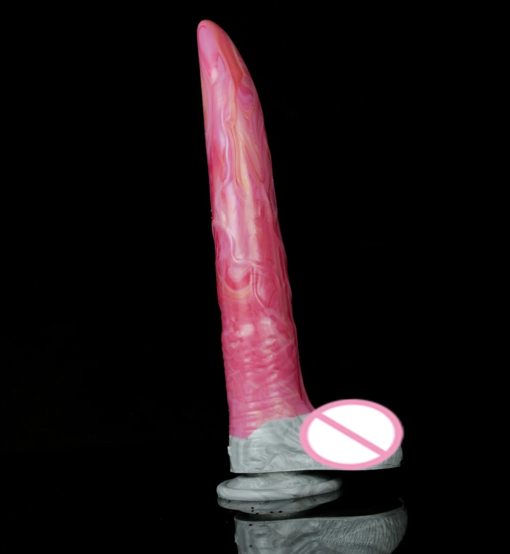 silikoninis žvėries dildo