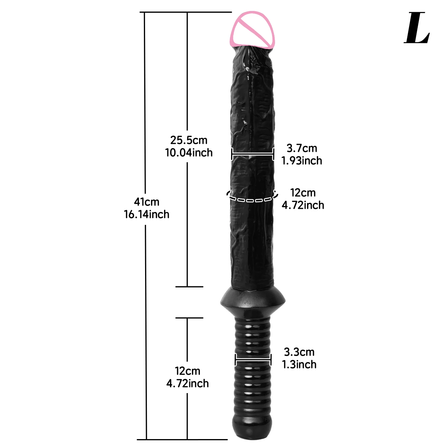 analinis dildo su rankena