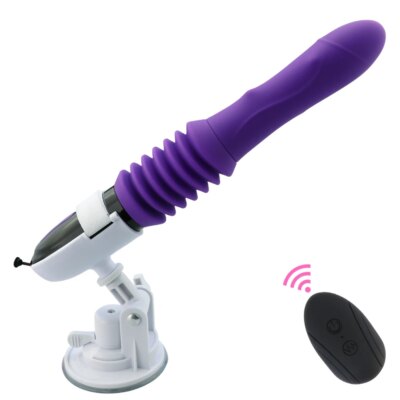 Automatic Thrusting Sex Machine Telescopic Dildo Vibrator Vaginal Massage Orgasm G Spot Stimulation Adult Female Toy Masturbator 1