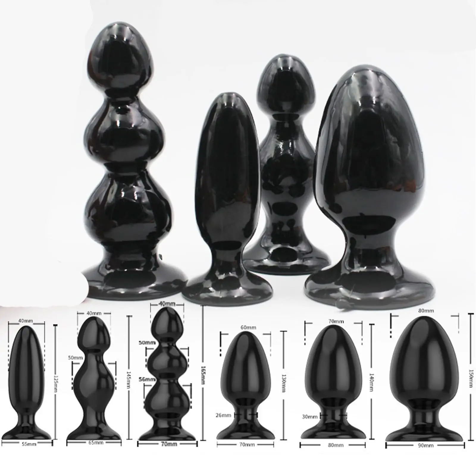 didelis analinė dildo