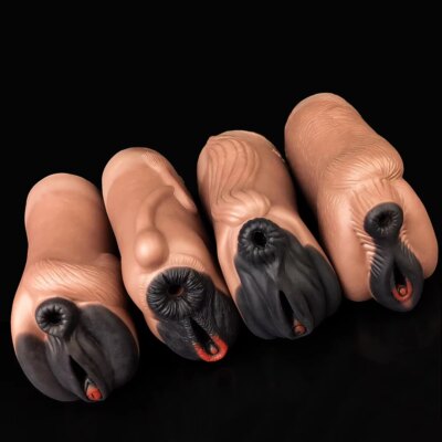 YOCY Men's Silicone Animal Masturbator Fantasy Stroker Anal Vaginal Penis Toy Monster Pussy Male Masturbator Fetish Sex Toy 18+ 1
