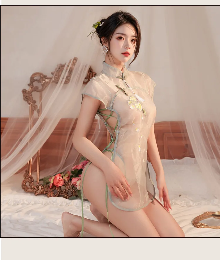 seksuali pižama Qipao