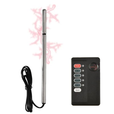 Male Stainless Steel Electric Stimulation Urethral Catheter Penis Plug Bi-polar Electro Shock Metal Penis Plug Dilator Sex Toy 1
