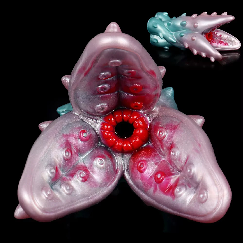 YOCY Alien Series medicininė silikoninė masturbatorius vyrams su skysčiu