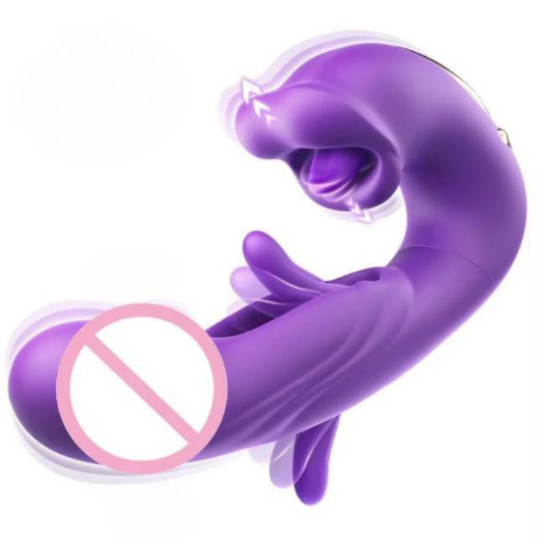3in1 teleskopinis besisukantis vibratoriaus dildo G taško klitoriaus stimuliatorius