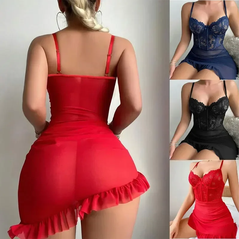 sexy tinklinė naktinė suknelė