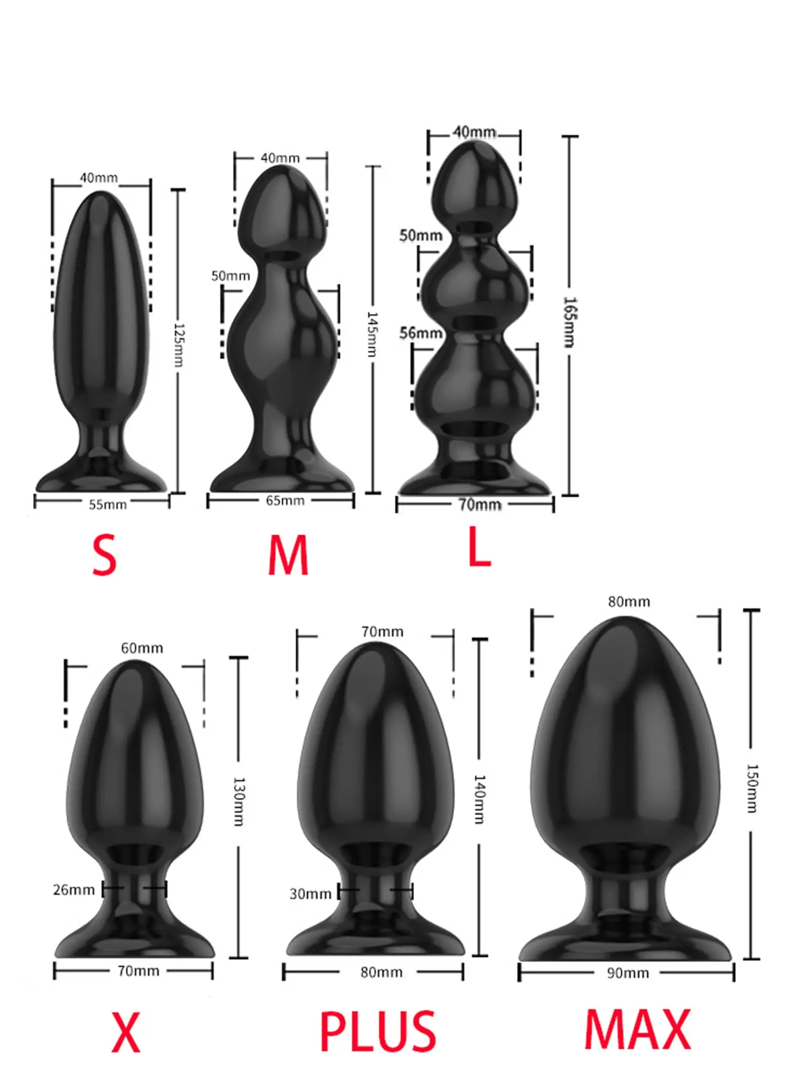 didelis analinė dildo