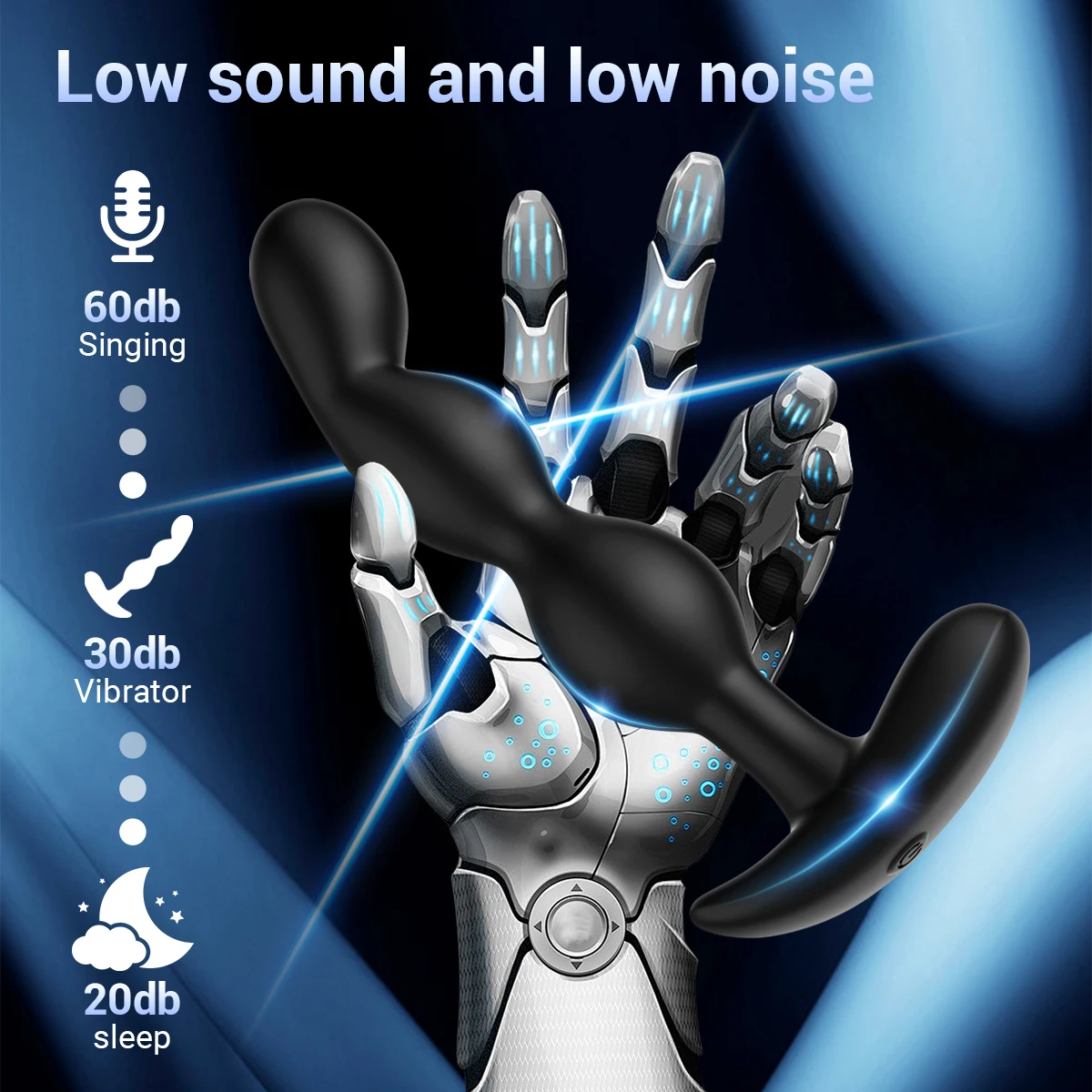 analinis vibratorius Bluetooth